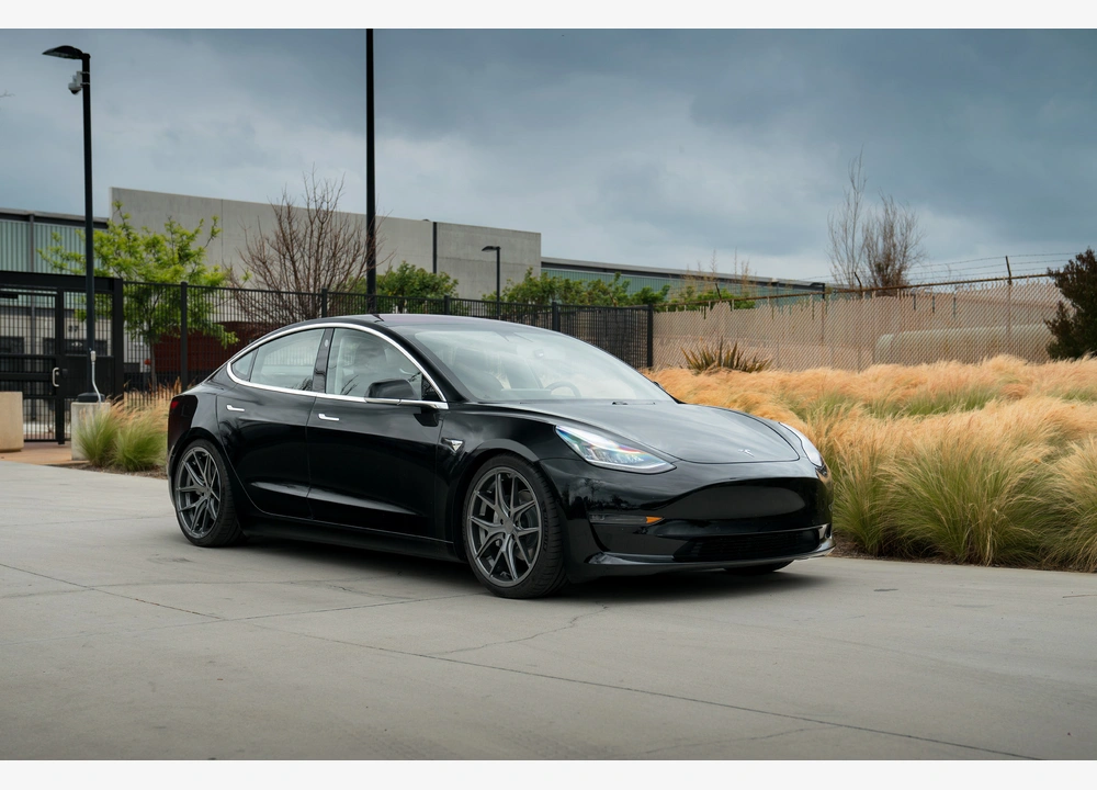 Tesla Model 3 White/Blue